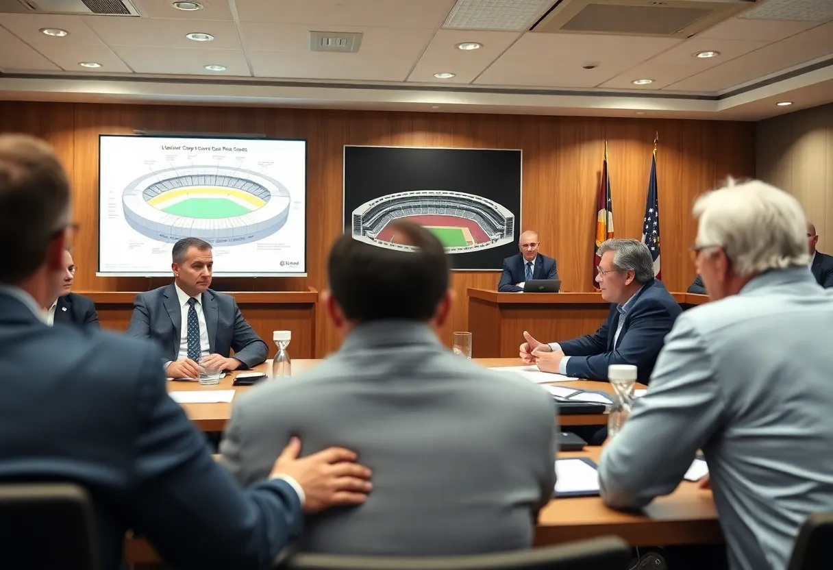Cleveland City Council discussing Huntington Bank Field lease agreement