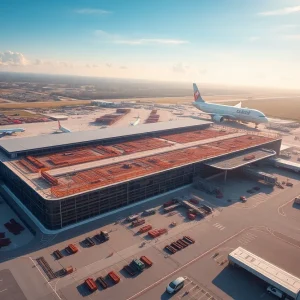 Construction at Cleveland Hopkins International Airport