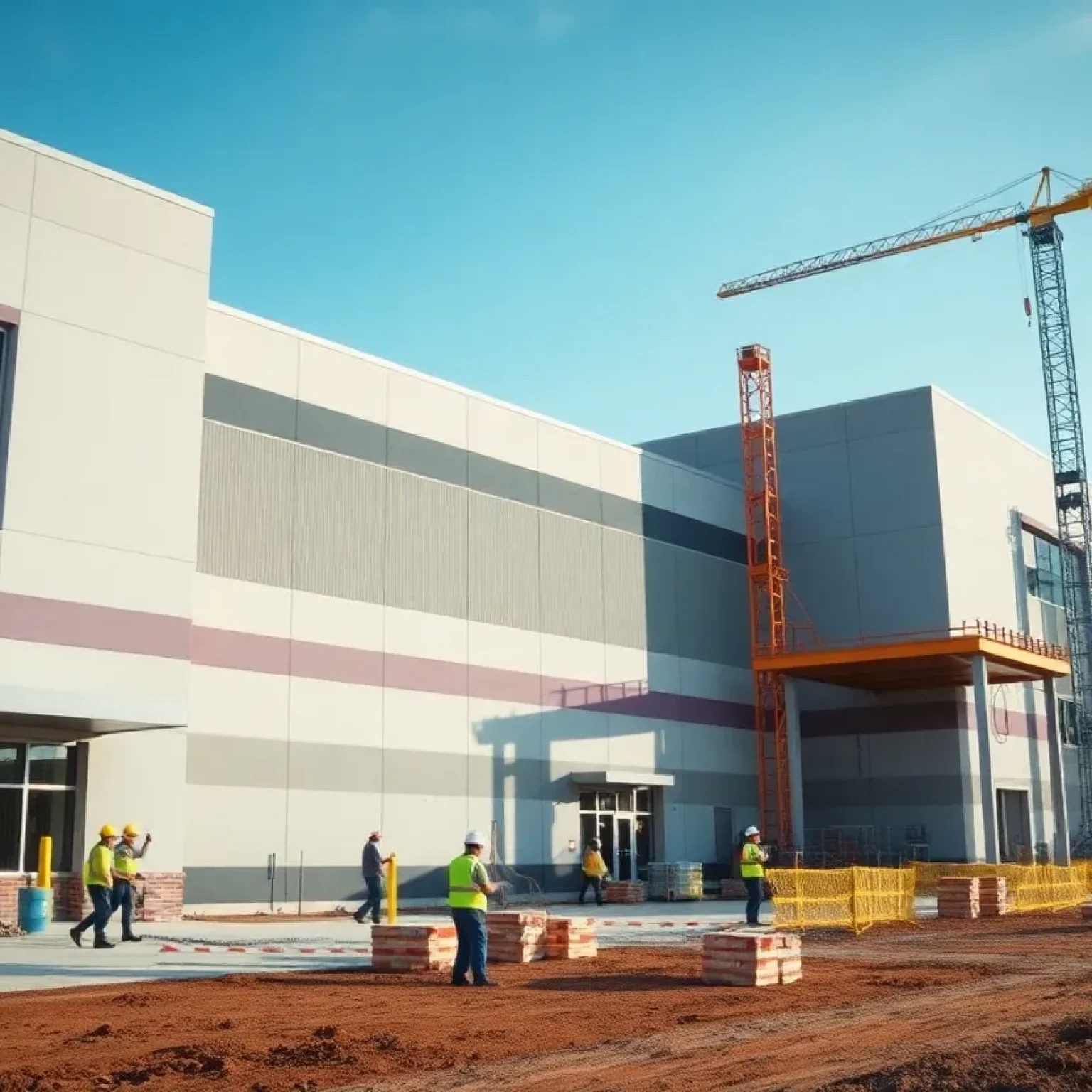 Modern industrial facility indicating Good Company's expansion in Ohio