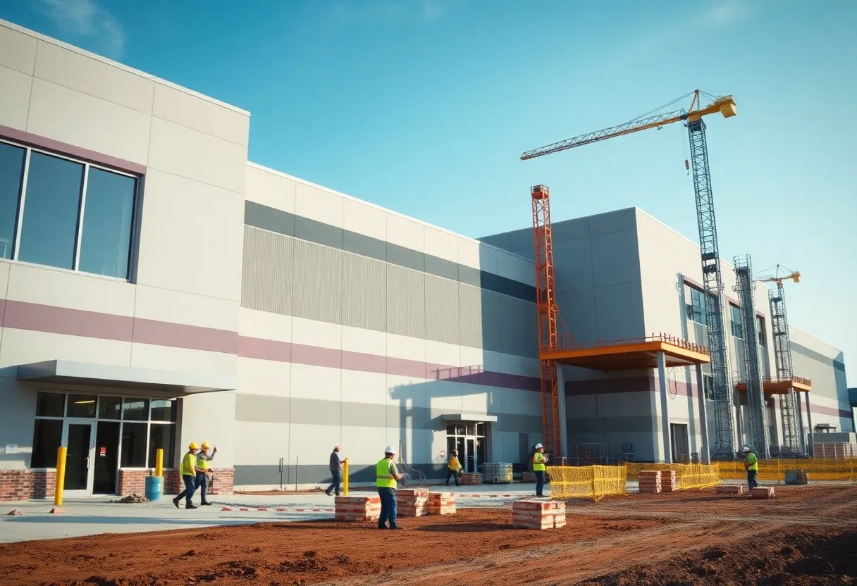 Modern industrial facility indicating Good Company's expansion in Ohio
