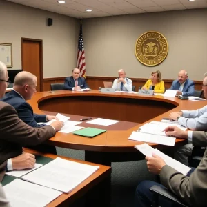 Hillsboro City Council members discussing a pay ordinance