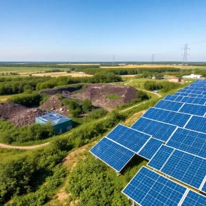 Transformed landfill in Ohio becoming a clean energy source