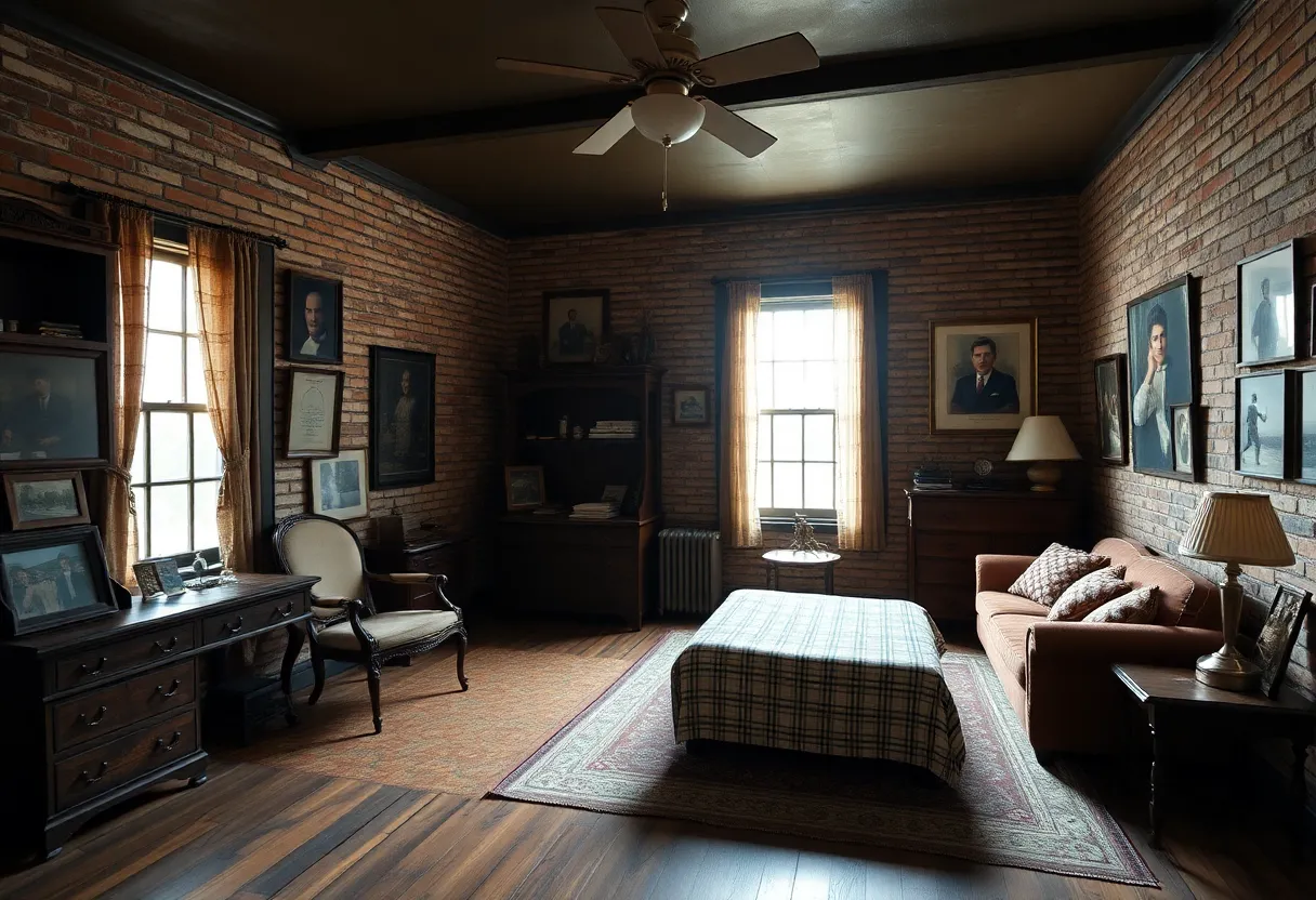 Themed Airbnb near Ohio State Reformatory inspired by Shawshank Redemption